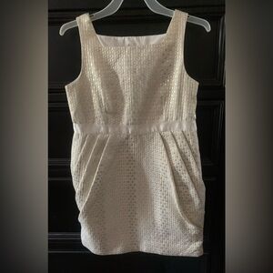 Elegant Cream Kids Formal Dress